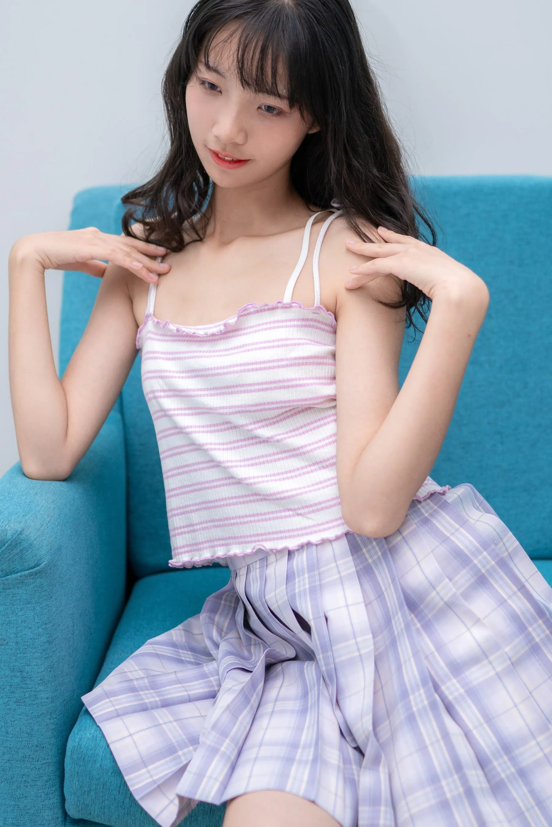 西瓜少女 NO.017 清新JK [48P]插图2